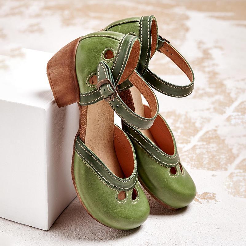 Lara™ | Orthopedic sandals with low heels