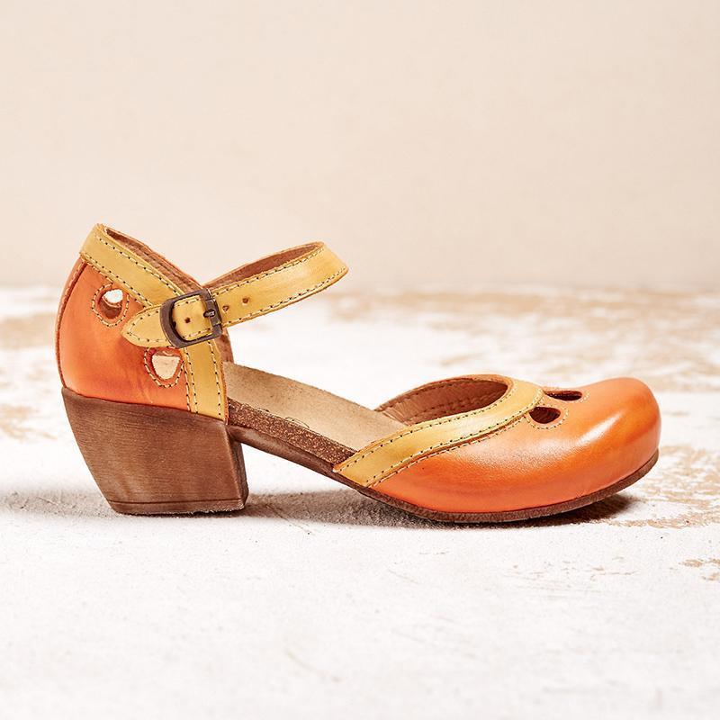 Lara™ | Orthopedic sandals with low heels