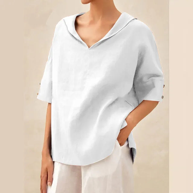 Freya | Casual Linen Shirt