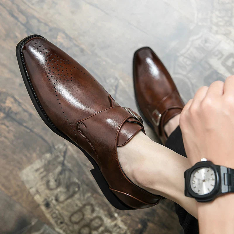 PARIS - Bordone Genuine Leather Dress Shoes