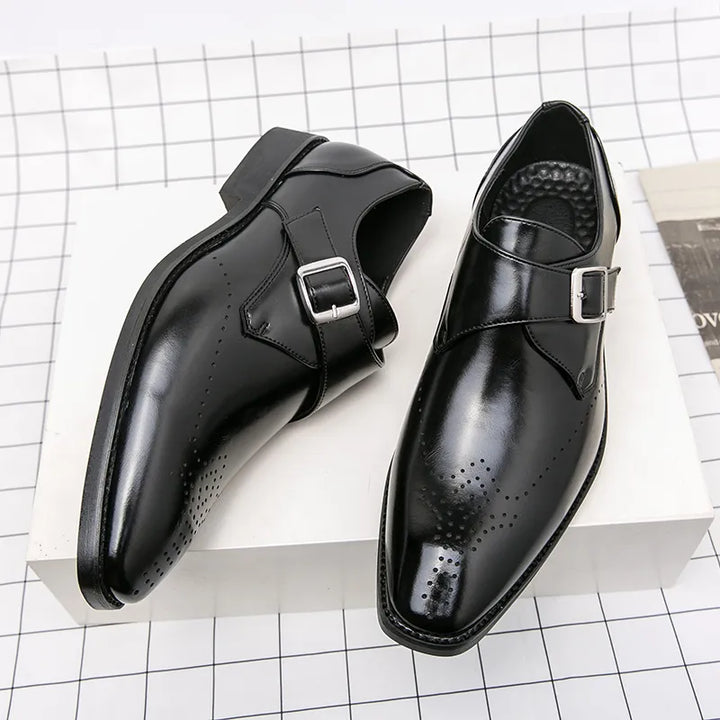 PARIS - Bordone Genuine Leather Dress Shoes