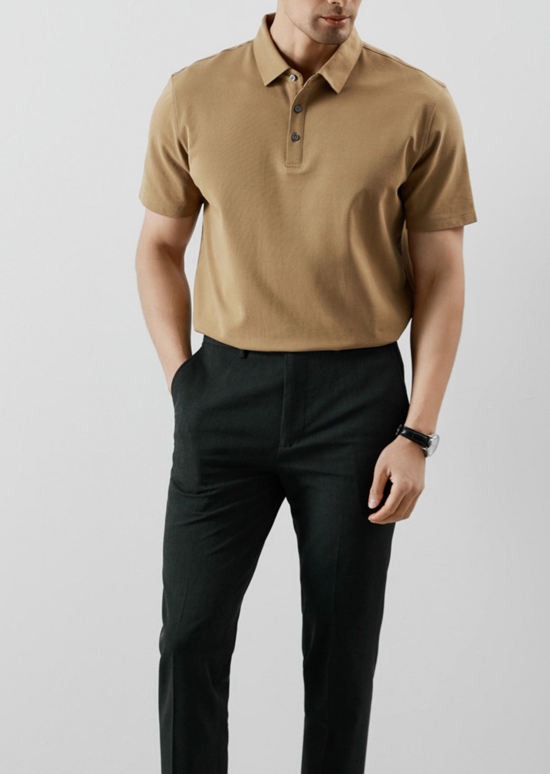 MILANO - Pure Cotton Pique Polo Shirt