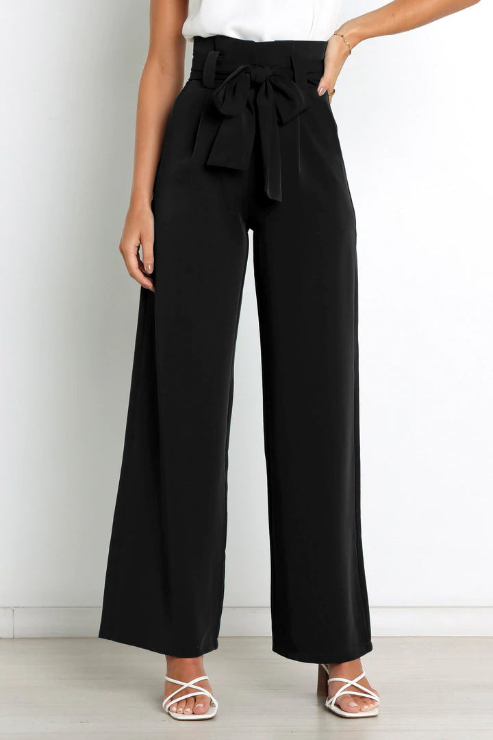 LAILA - Wide Leg Trousers