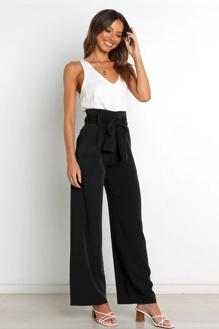 LAILA - Wide Leg Trousers