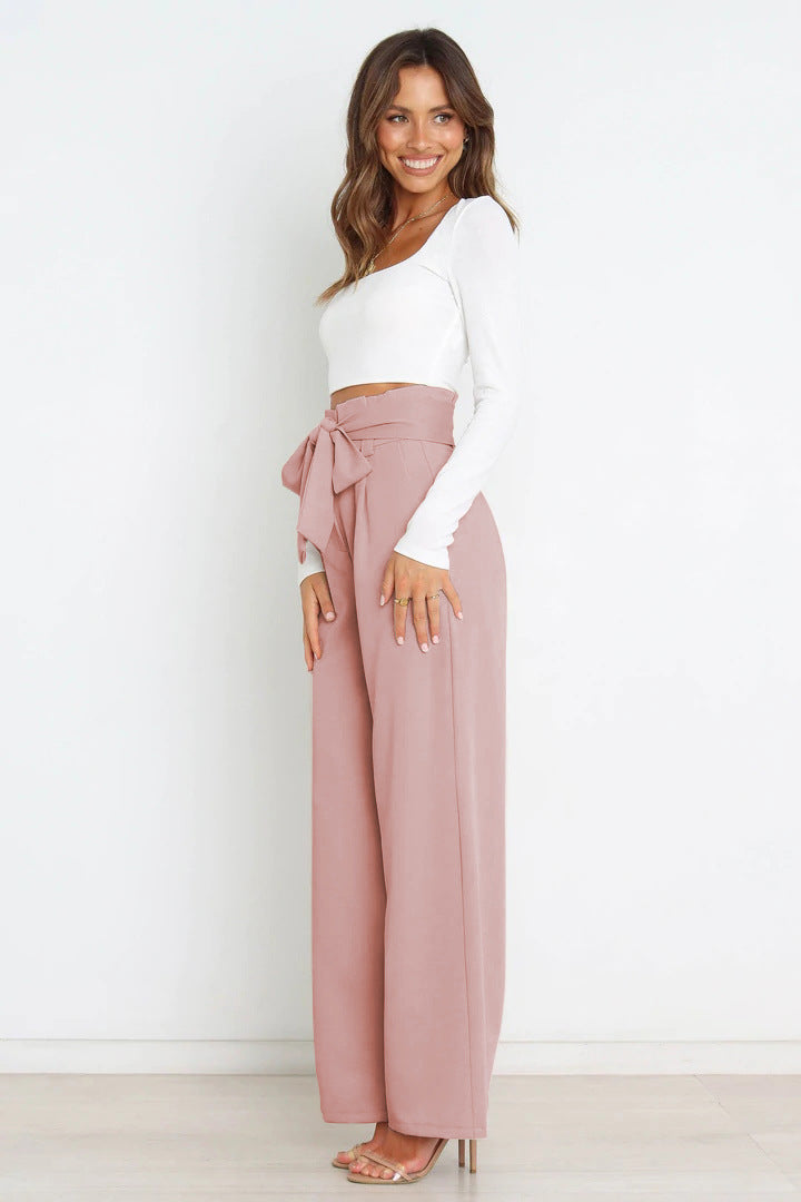 LAILA - Wide Leg Trousers