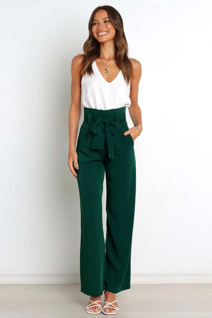 LAILA - Wide Leg Trousers