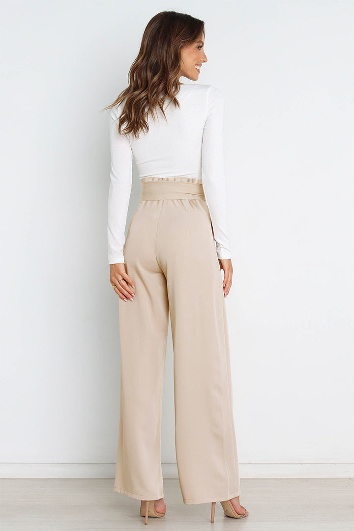 LAILA - Wide Leg Trousers