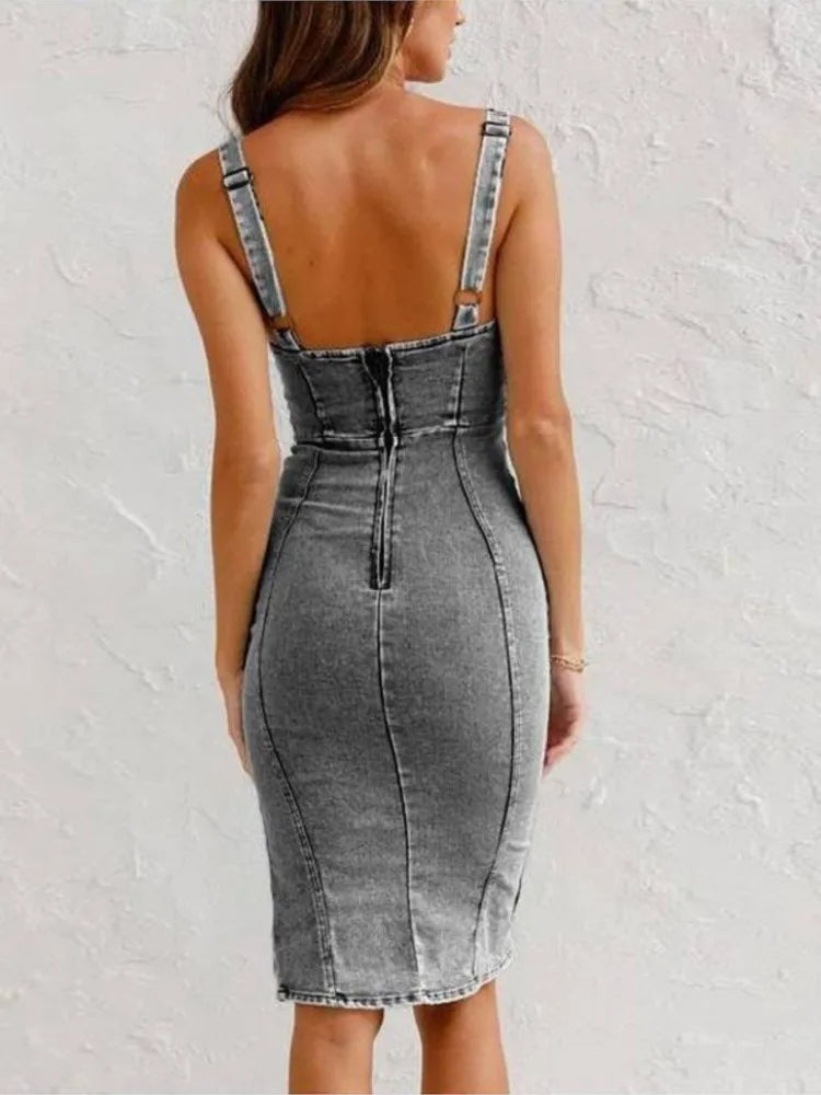 GRACE - Denim Dress